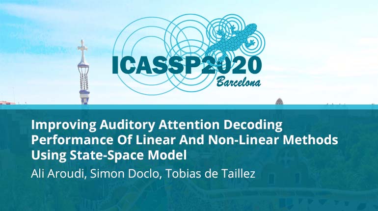 Improving Auditory Attention Decoding Performance Of Linear And Non-Linear Methods Using State-Space Model