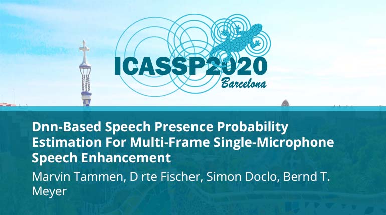Dnn-Based Speech Presence Probability Estimation For Multi-Frame Single-Microphone Speech Enhancement