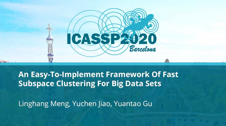 An Easy-To-Implement Framework Of Fast Subspace Clustering For Big Data Sets