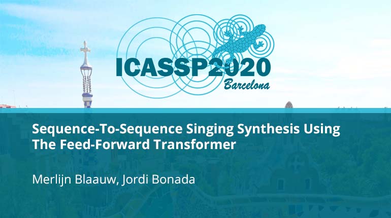 Sequence-To-Sequence Singing Synthesis Using The Feed-Forward Transformer