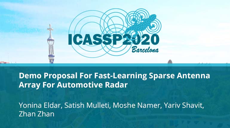 Demo Proposal For Fast-Learning Sparse Antenna Array For Automotive Radar