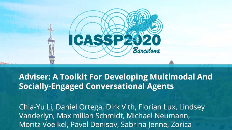 Adviser: A Toolkit For Developing Multimodal And Socially-Engaged Conversational Agents