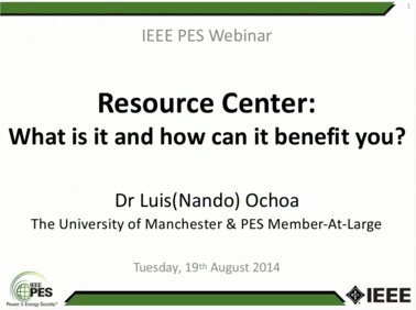PES Resource Center - What is It and How Can it Be
