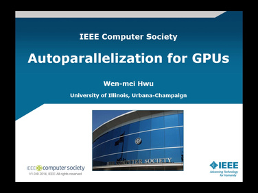 Autoparallelization for GPUs