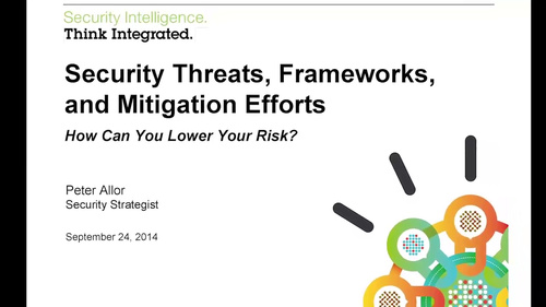 Security Frameworks, Strategies, & Mitigation Efforts
