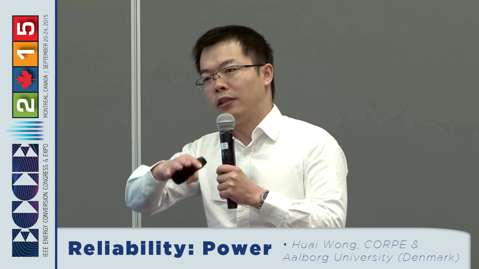ECCE 2015 Design for Reliability of Power Electronic Systems: Critical Components with Huai Wong (Part 2)