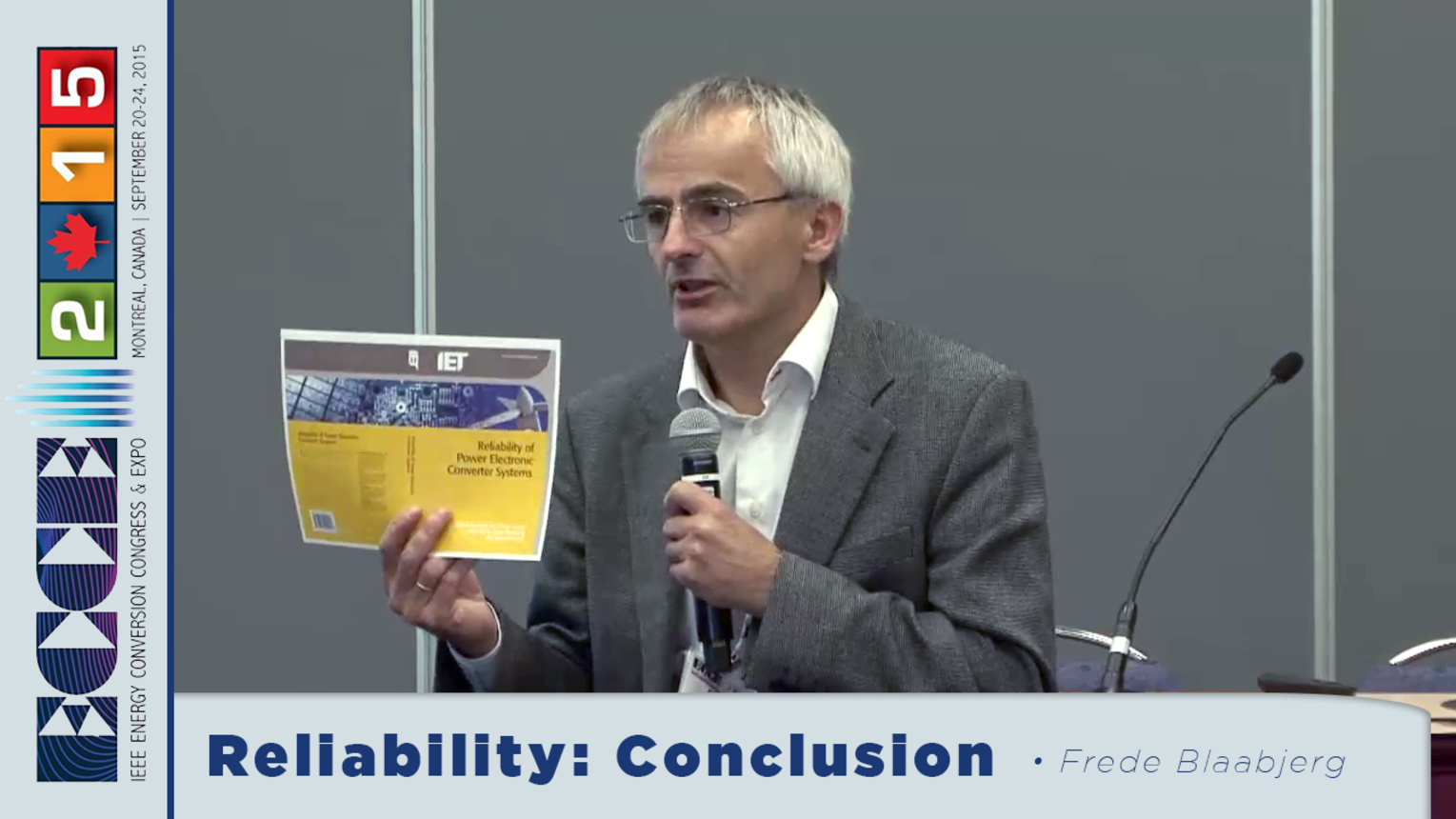 ECCE 2015 Design for Reliability of Power Electronic Systems: Research Opportunities for Reliability Improvement with Frede Blaabjerg (Part 4)