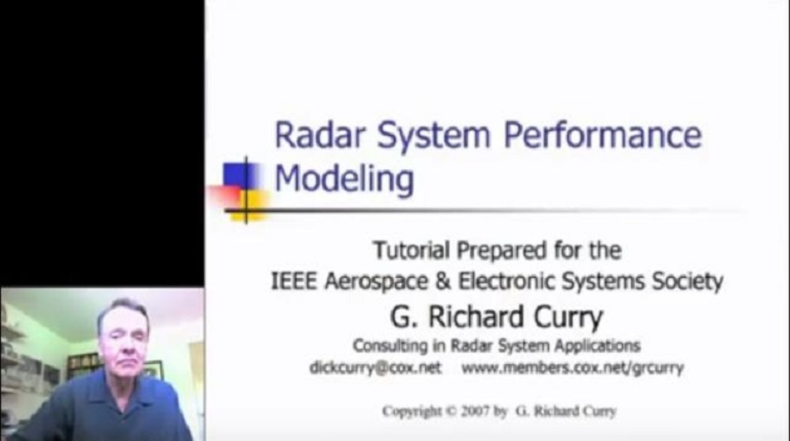 Radar System Performance Modeling Introduction