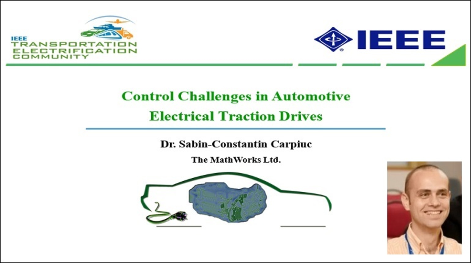 Video - Control Challenges in Automotive Electrical Traction Drive