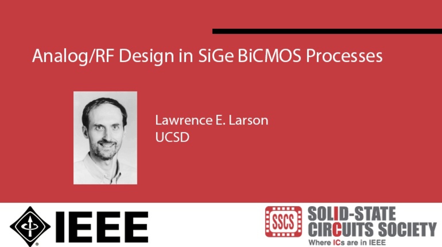 Analog/RF Design in SiGe BiCMOS Processes Video