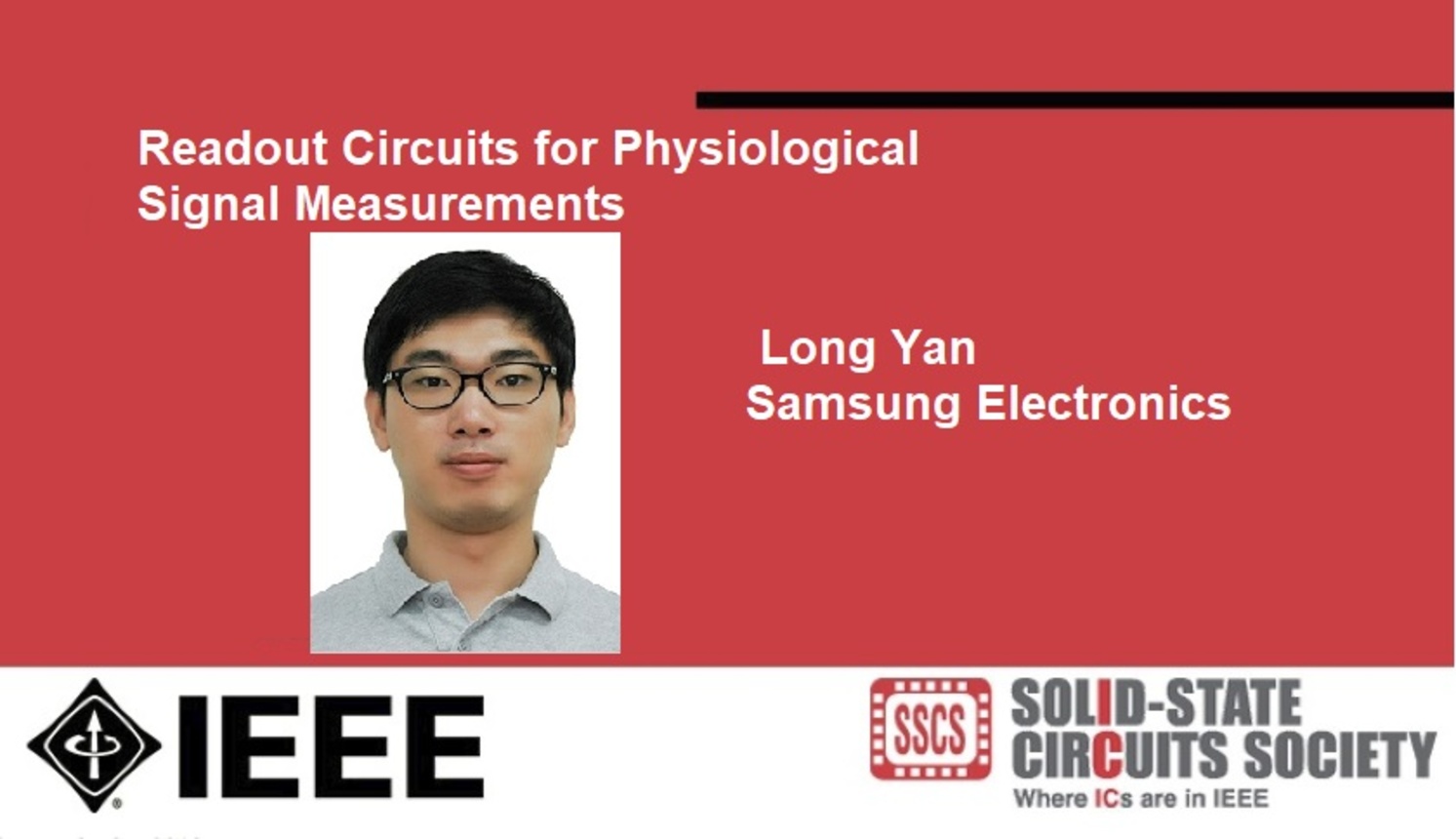 Readout Circuits for Physiological Signal Measurements Video