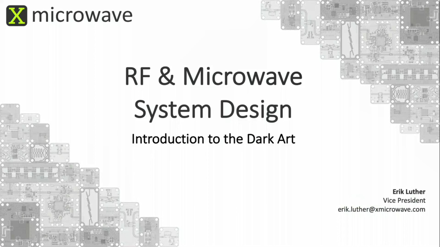 RF and Microwave System Design