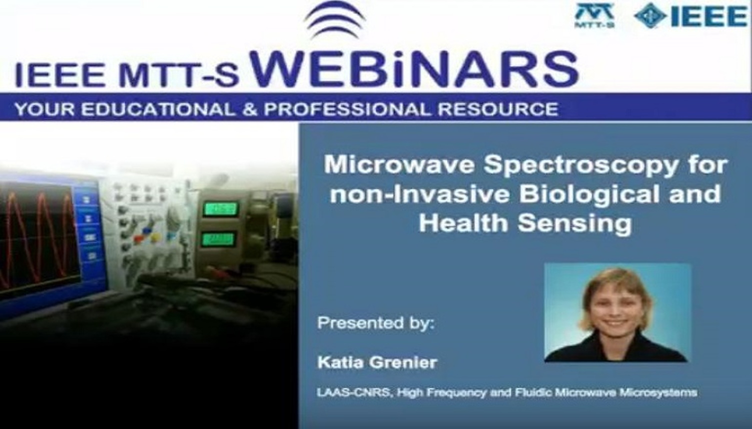 Microwave Spectroscopy for non Invasive Biological and Health Sensing Video