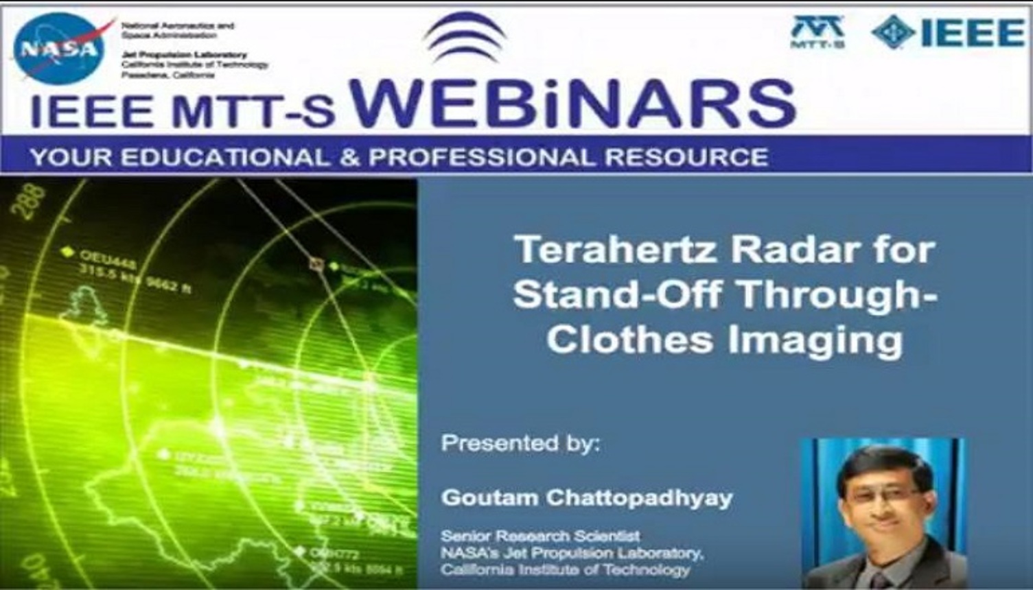 Terahertz Radar for Stand Off Through Clothes Imaging Video