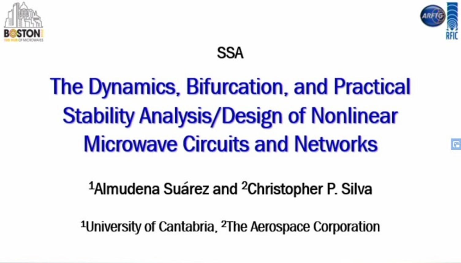 The Dynamics, Bifurcation, and Practical Stability Analysis/Design of Nonlinear Microwave Circuits and Networks Part 1