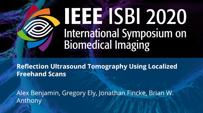 Reflection Ultrasound Tomography Using Localized Freehand Scans