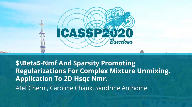 $\Beta$-Nmf And Sparsity Promoting Regularizations For Complex Mixture Unmixing. Application To 2D Hsqc Nmr.