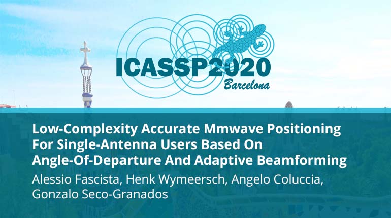 Low-Complexity Accurate Mmwave Positioning For Single-Antenna Users Based On Angle-Of-Departure And Adaptive Beamforming