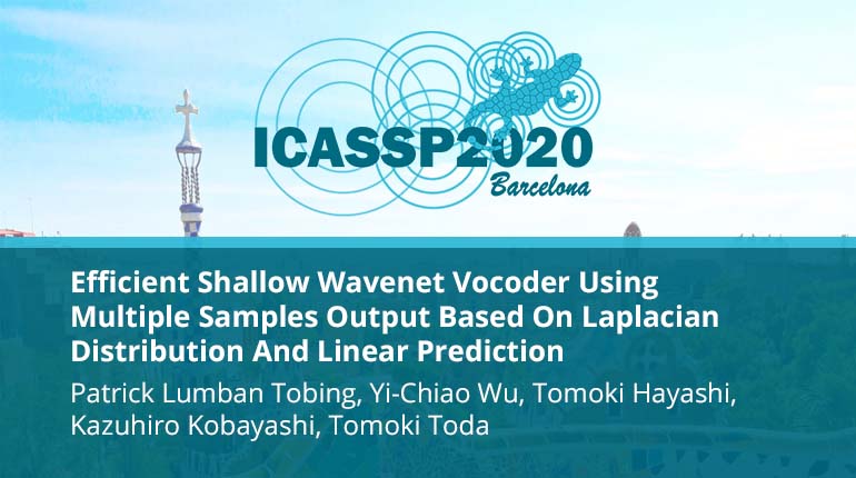 Efficient Shallow Wavenet Vocoder Using Multiple Samples Output Based On Laplacian Distribution And Linear Prediction