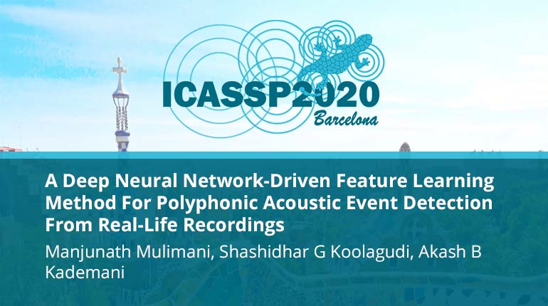 A Deep Neural Network-Driven Feature Learning Method For Polyphonic Acoustic Event Detection From Real-Life Recordings
