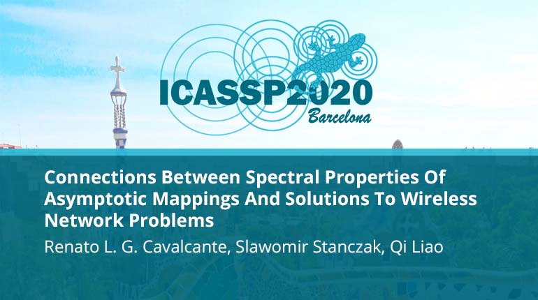 Connections Between Spectral Properties Of Asymptotic Mappings And Solutions To Wireless Network Problems