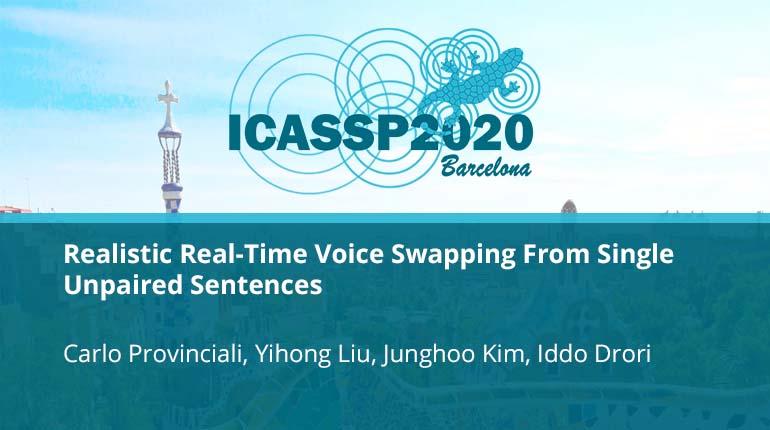 Realistic Real-Time Voice Swapping From Single Unpaired Sentences