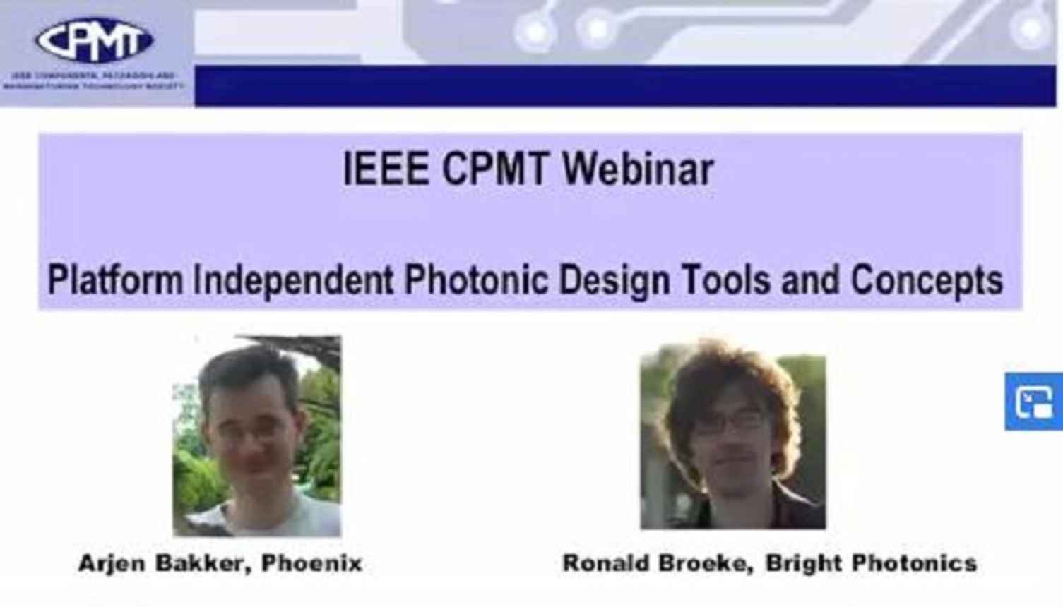 Platform Independent Photonic Design Tools and Concepts