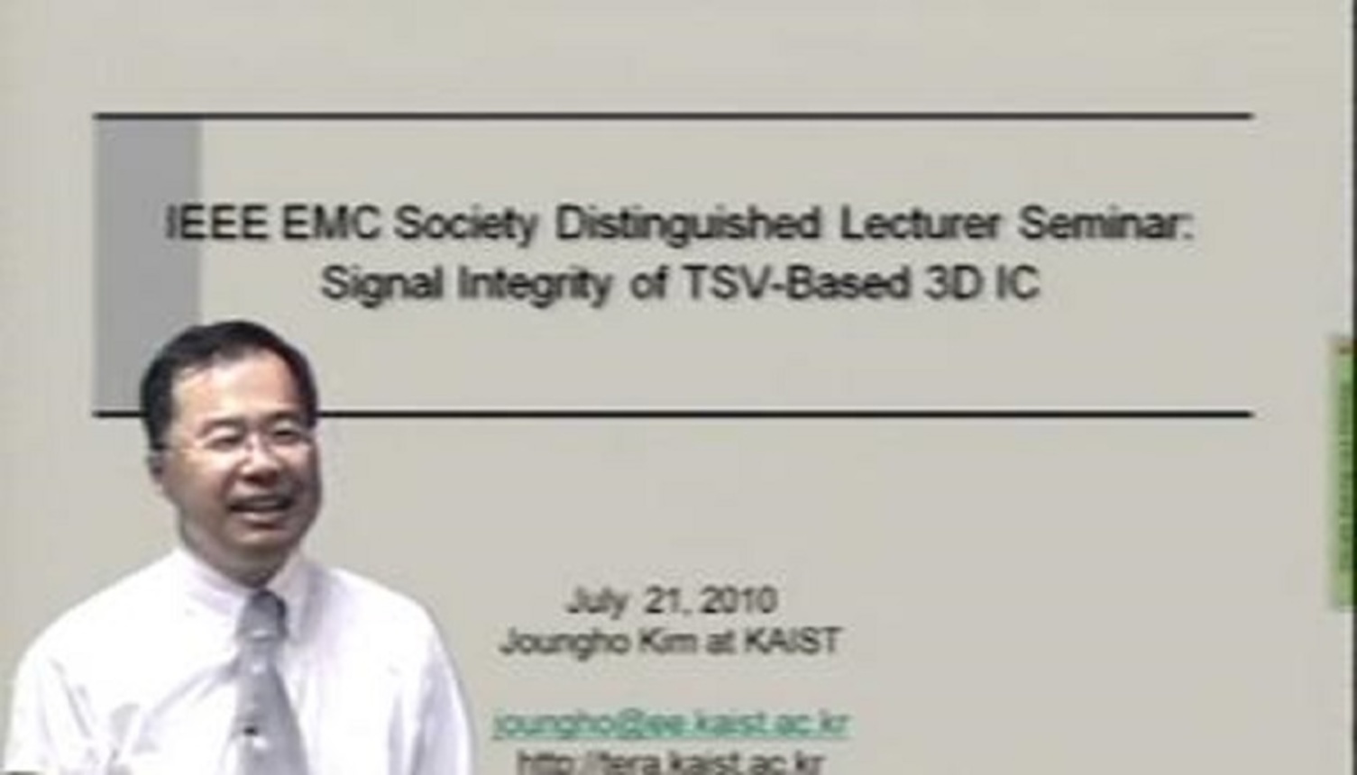 Signal Integrity of TSV-based 3D IC Video