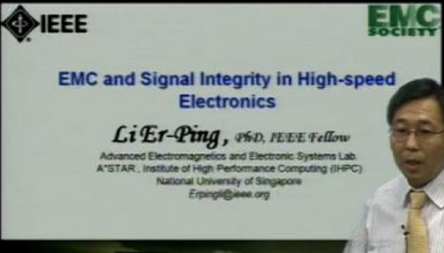Signal Integrity and EMI in High Speed Electronics Video