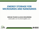 Webinar_ Energy Storage in Microgrids and Nanogrid