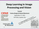 Deep Learning in Image Processing and Vision