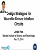 Design Strategies for Wearable Sensor Interface Circuits