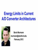 Energy Limits in Current AD Converter Architectures