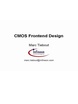 CMOS Frontend Design