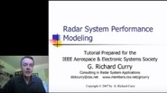 Radar System Performance Modeling Part 2