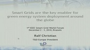 IEEE Smart Grid World Forum - Ralf Christian