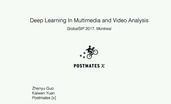 IEEE GlobalSIP 2017 Tutorial: Deep Learning in Multimedia and Video Analysis
