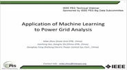 Deep Learning and its Application to Power System Analysis