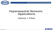 Hyperspectral Sensors: Applications