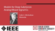 Models for Deep Submicron Analog/Mixed-Signal ICs Video
