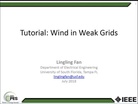 Wind in Weak Grids- Part 1