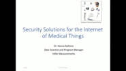 Deep Learning Based Security Solutions for the Internet of Medical Things