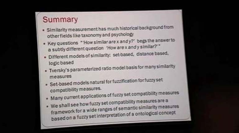 Valerie Cross - Similarity from Fuzzy Sets to Semantic Similarity and Their Role on the Semantic Web