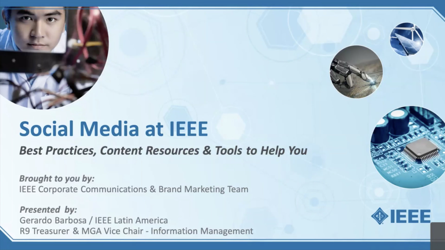 Leveraging IEEE Social Media [en español]