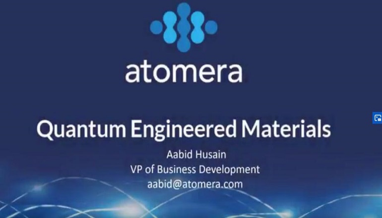 Sponsors and Exhibitors Presentation Atomera Quantum Engineered Materials