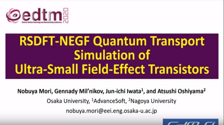 RSDFT-NEGF Quantum Transport Simulation of Ultra-Small Field-Effect Transistors