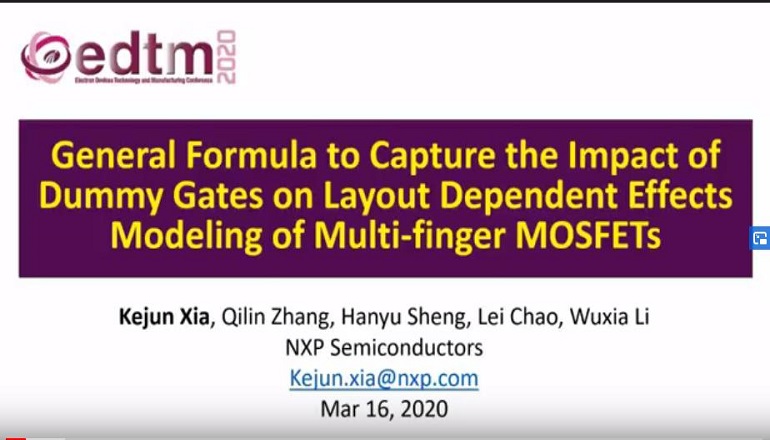 General Formula to Capture the Impact of Dummy Gates on Layout Dependent Effects Modeling of Multi Finger MOSFETs