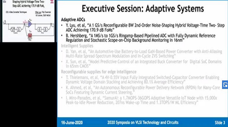 Executive Sessions: EC3 Adaptive Systems