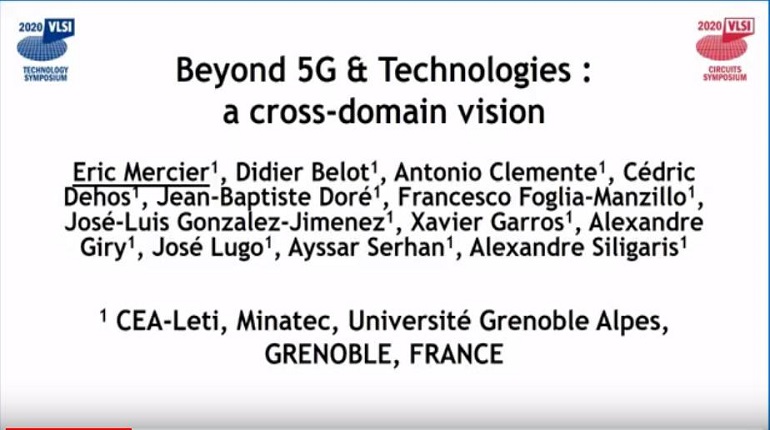 Joint Sessions: Beyond 5G & Technologies: a Cross Domain Vision