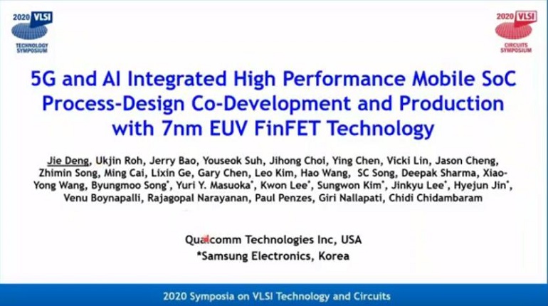 Technology Sessions: 5G and AI Integrated High Performance Mobile SoC Process-Design Co-Development and Production with 7nm EUV FinFET Technology